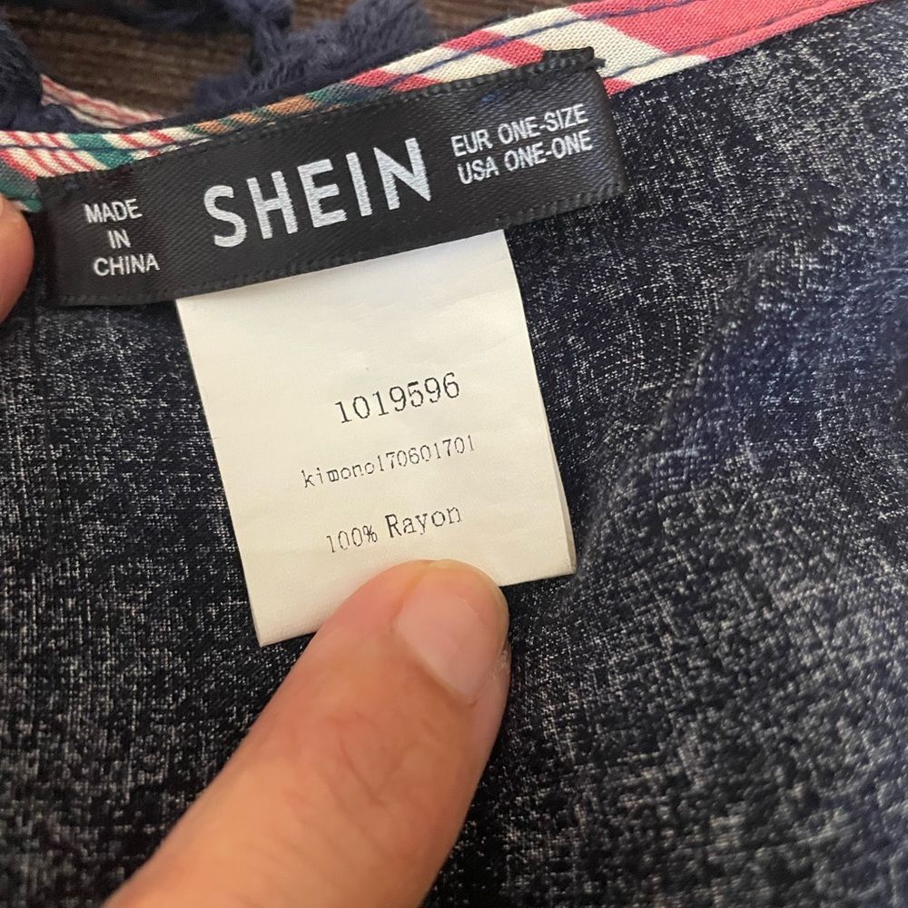 ⚡️ (NWOT) Shein Kimono ~ Size OS ⚡️ - Picture 3 of 3